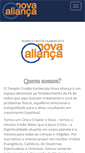 Mobile Screenshot of nova-alianca.org